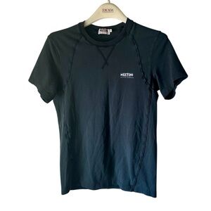 Meeting Men’s Shirt 👕 Short Sleeve Dark Blue 100% Cotton Size S